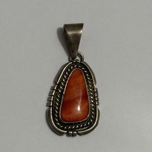 Native American Signed Spiny Pendant